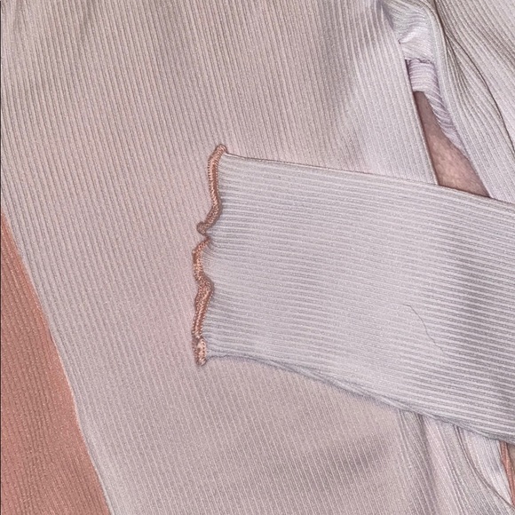 brand new color block long sleeve tee!! - Picture 2 of 7